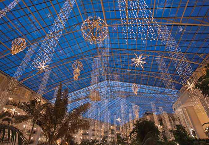 opryland atrium hanging lights