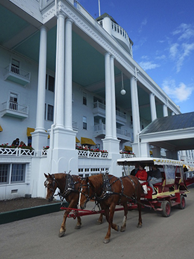 horse drawn wagon