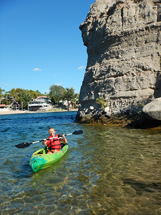 kayaking