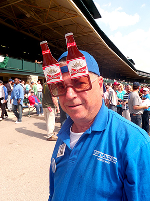 keeneland budweiser man