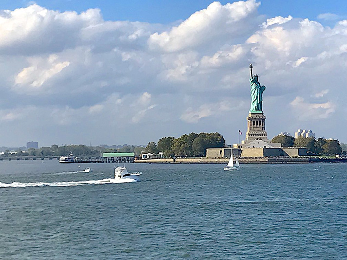 lighthouse history - statue of liberty