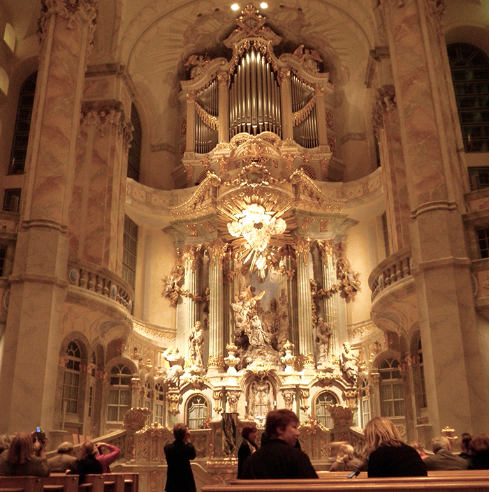 Dresden Frauenkirche interior