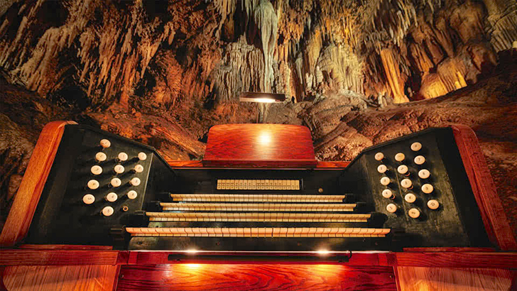 luray caverns - Great Stalacpipe Organ