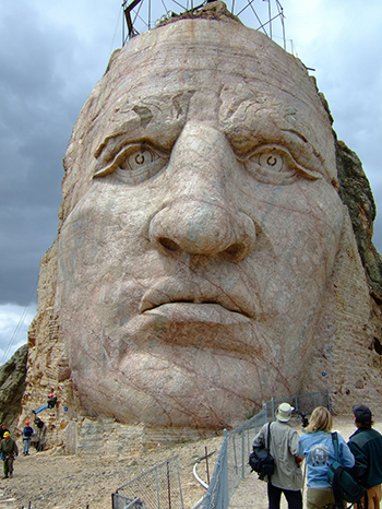 mickelson trail crazy horse face