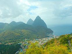 saint lucia pitons