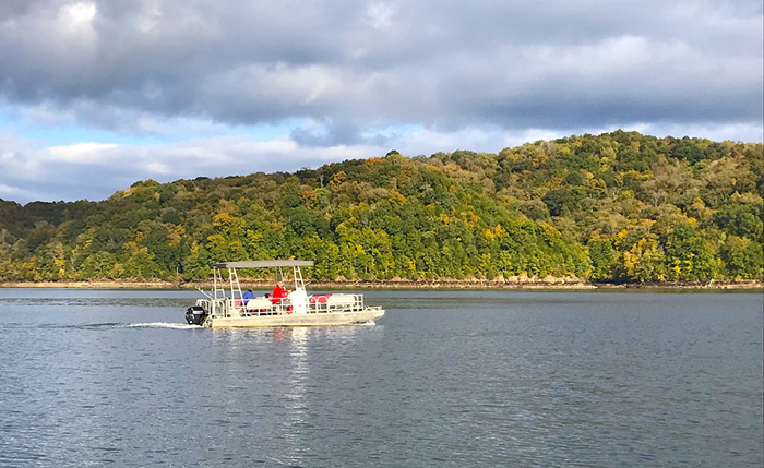 day of fishing on dale hollow lake