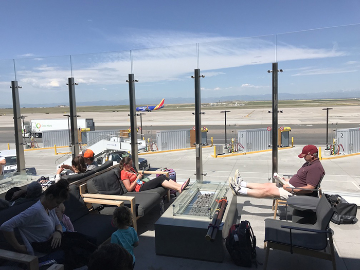 denver airport patio