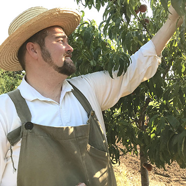 nash farm peach picker