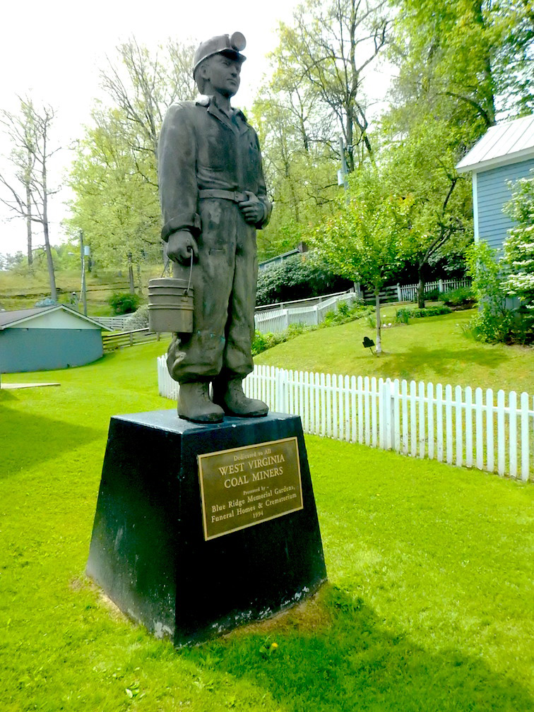 west virginia coal miners statue