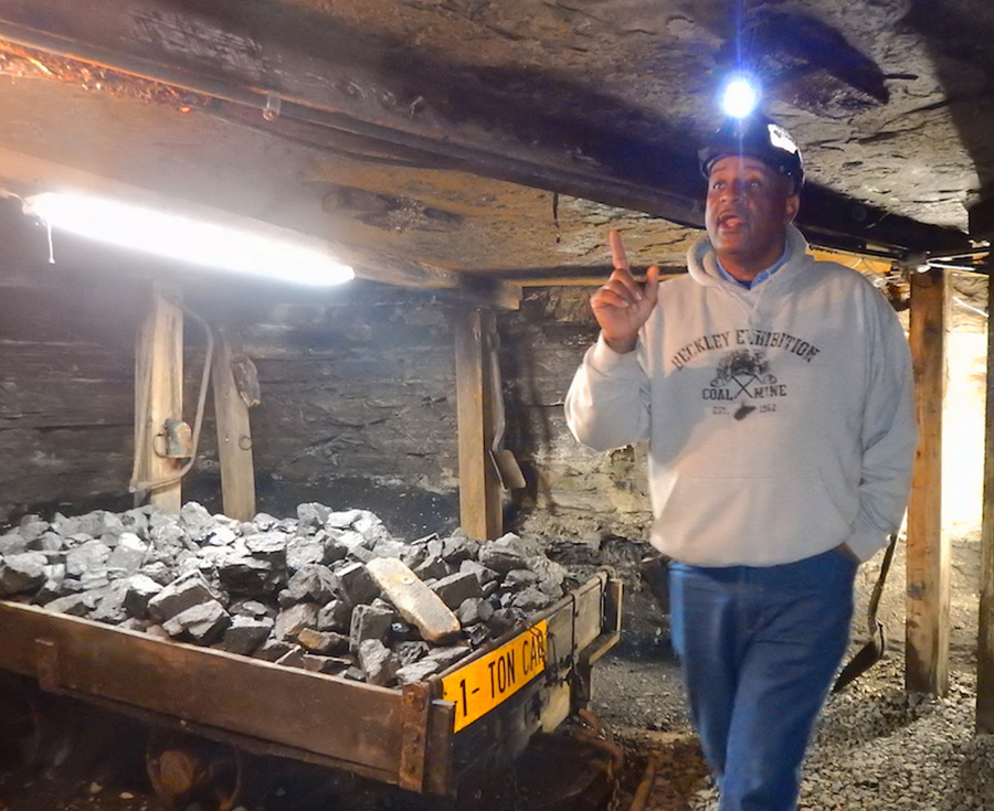 Searching underground for West Virginia coal