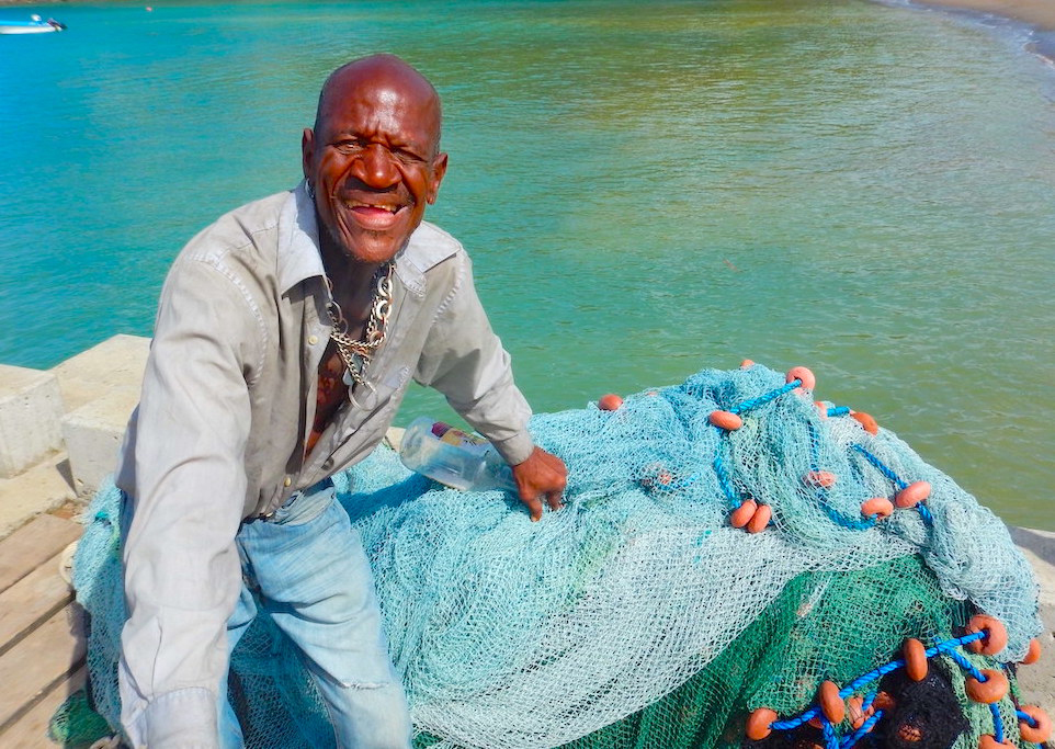 saint lucia fisherman