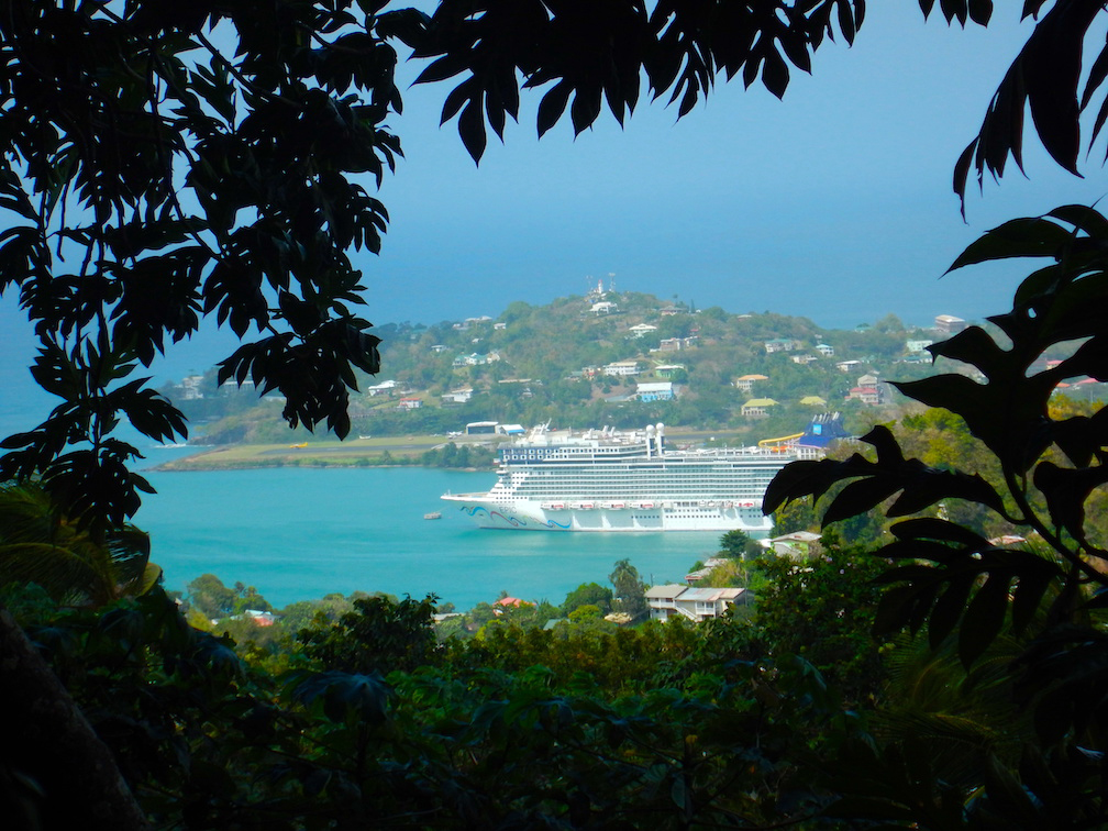 cruise ship st lucia