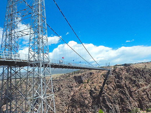 Colorado Royal Gorge bridge