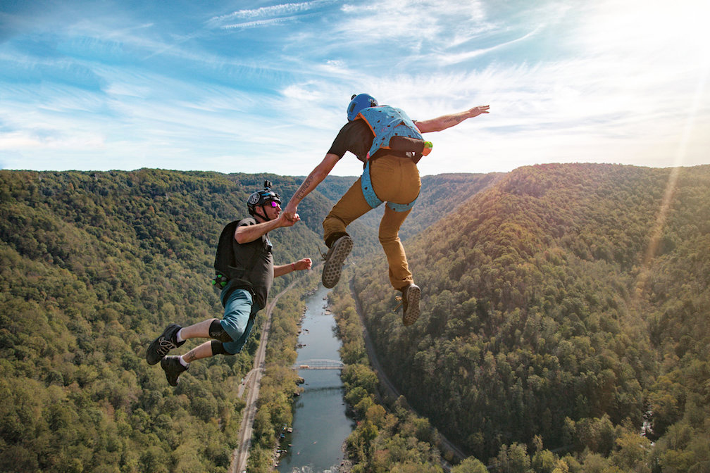 new river gorge bridge jumpers