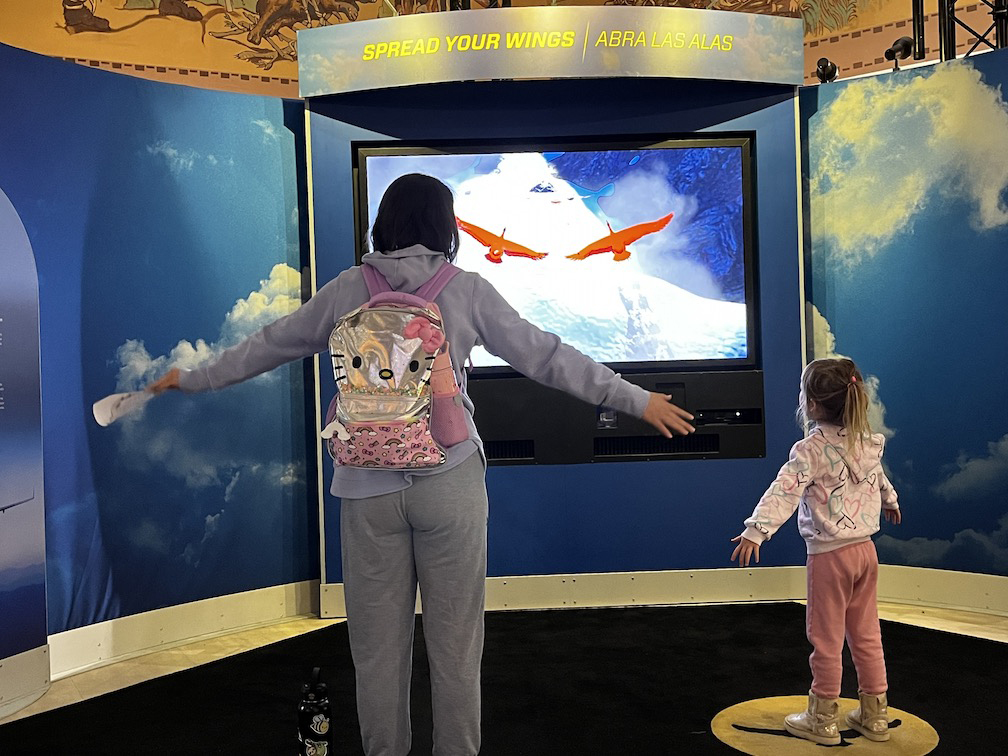 basics of flight exhibit