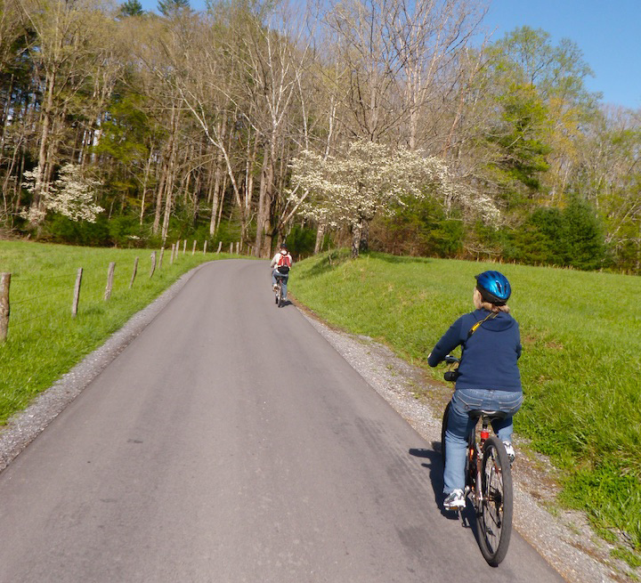 cades cove bicycling