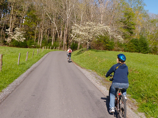 cades cove bicycling