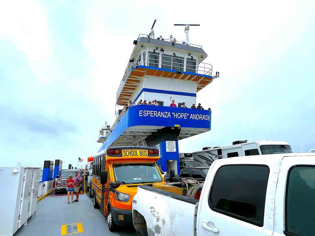 galveston ferry esperanza