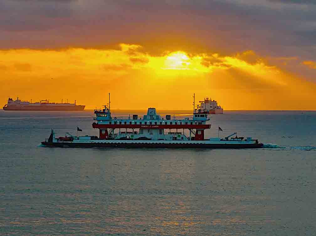 galveston sunset