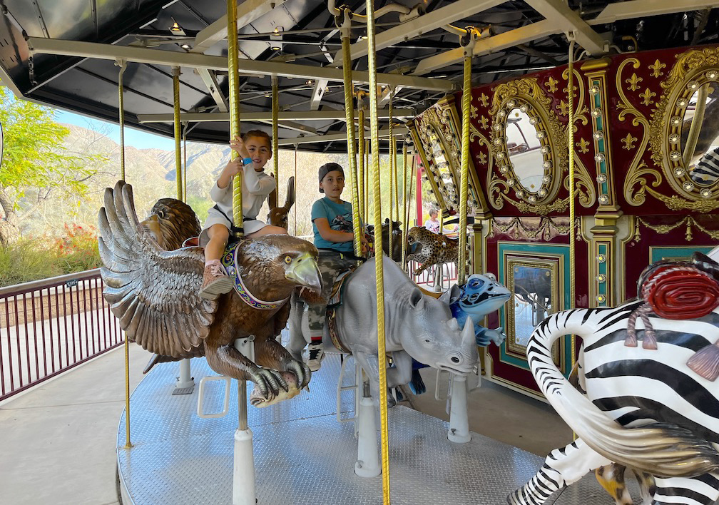 endangered species carousel
