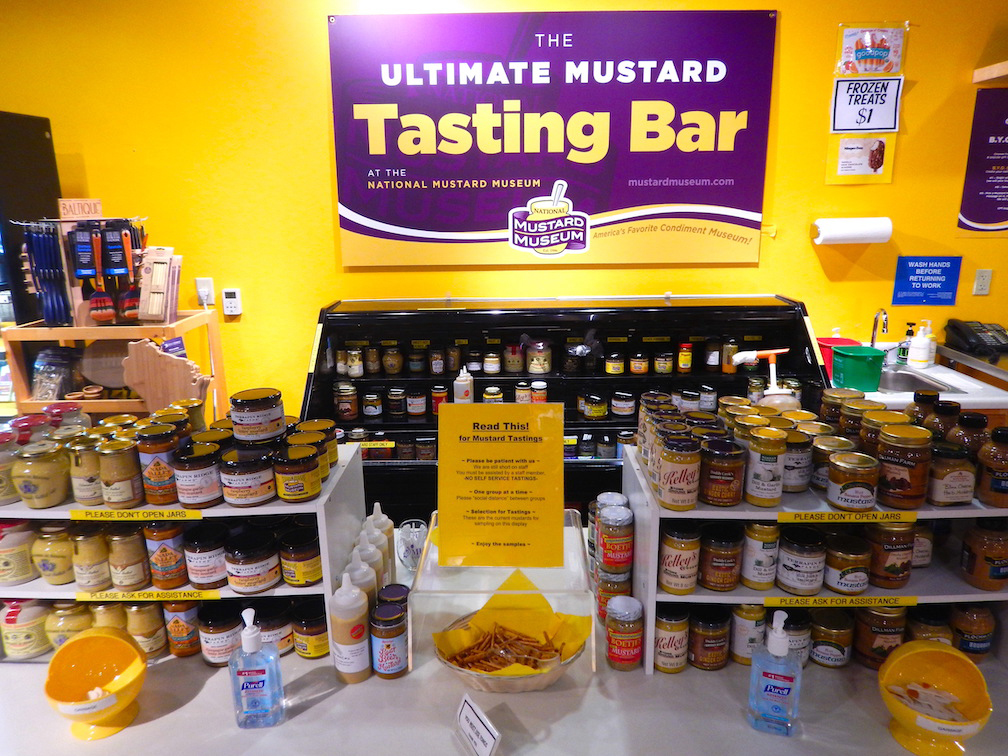 Mustard Tasting Bar