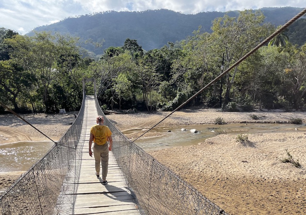 suspension bridge mexico