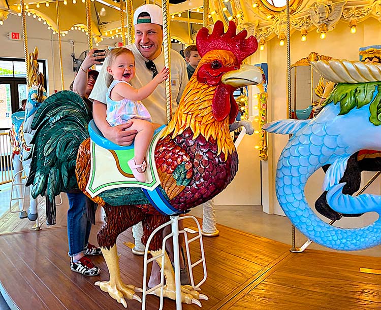 Little Red Rooster carousel