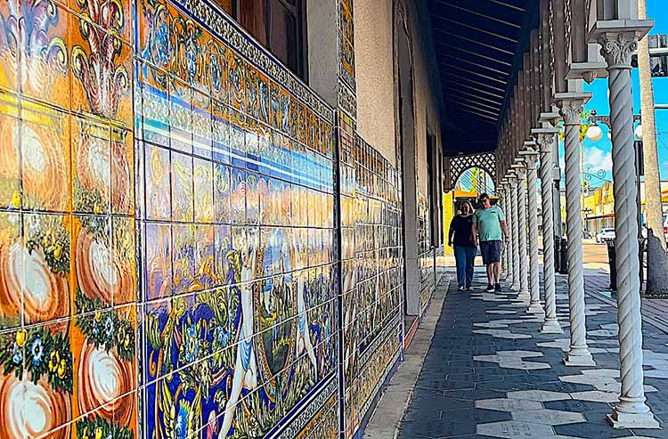 Columbia Restaurant walkway