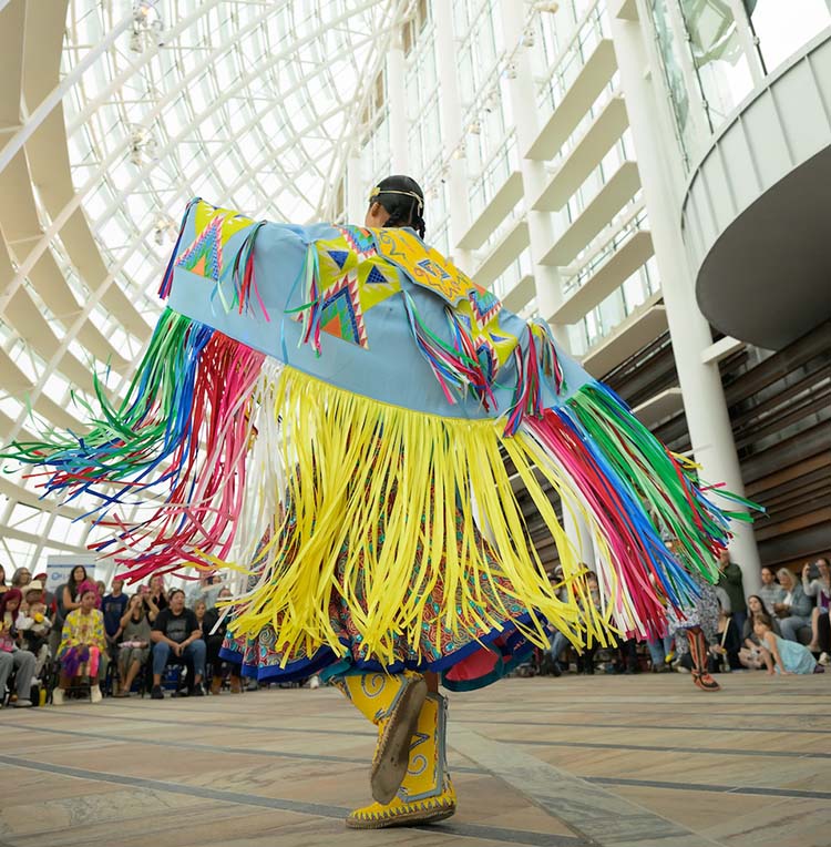 Native American dancer