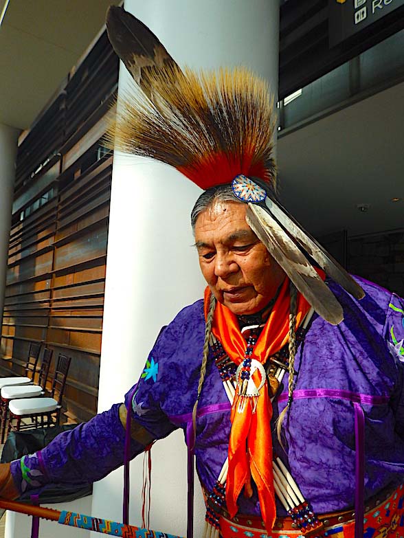 First Americans Museum presenter
