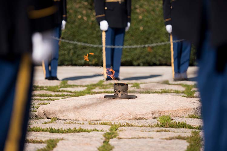 President John Kennedy grave