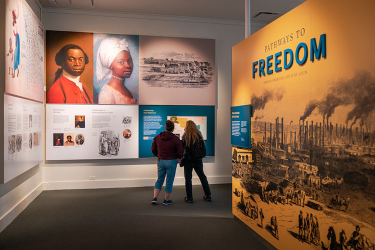 St Louis courthouse exhibit